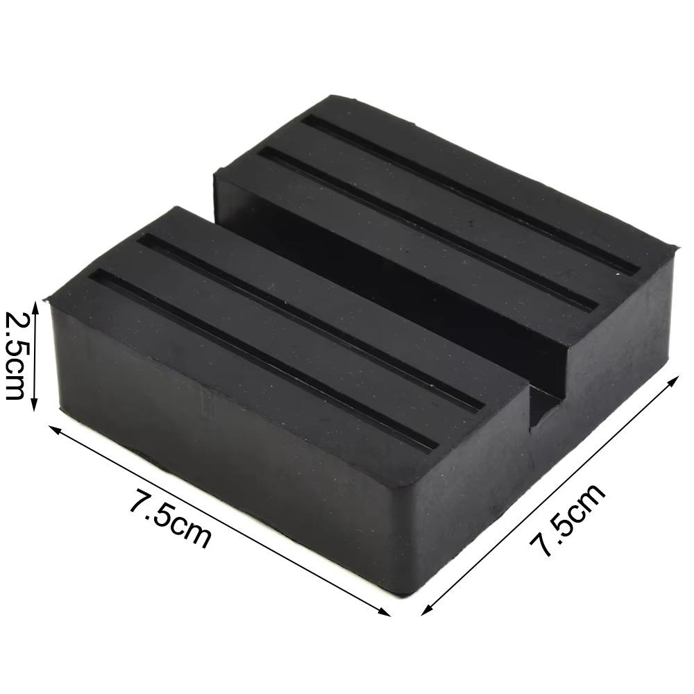 Square Round Rubber Support Block Universal Car-Jack Rubber Cushion New Rubber Jack Pad