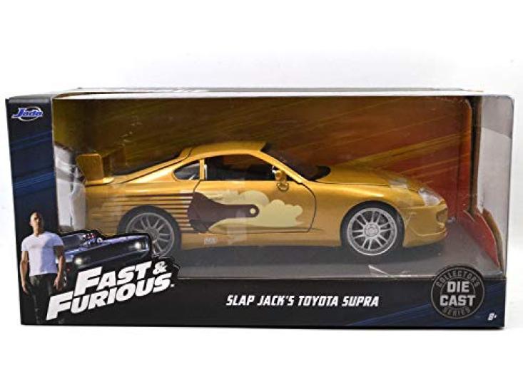 Jada TOYS SCALE FAST И THE Jada TOYS масштаб и домкраты Toyota 124 "THE FURIOUS" 124 "Fast Furious" "Slap Supra"