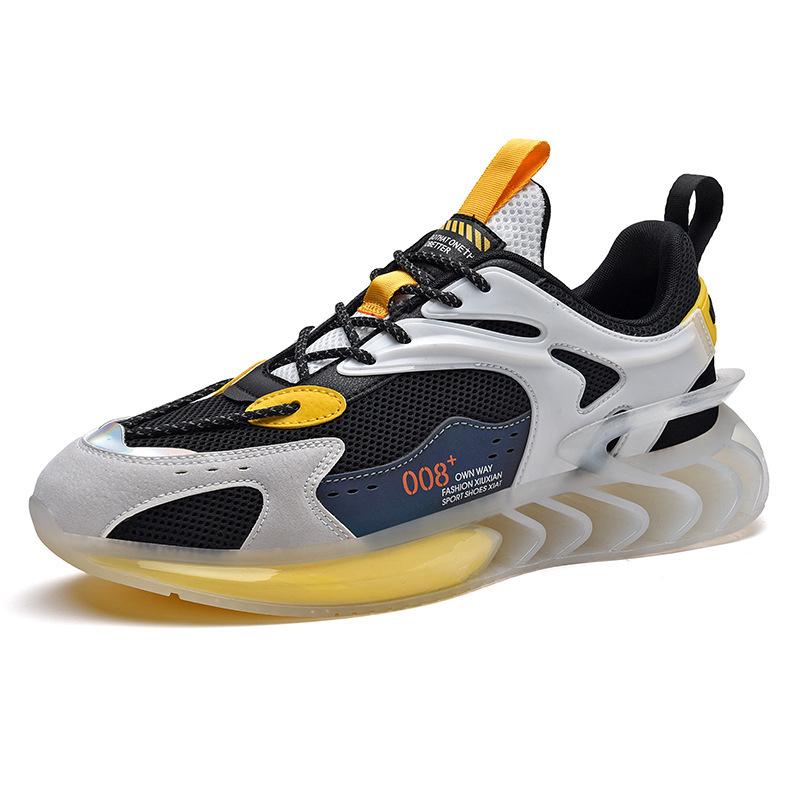 Breathable Mesh Lightweight Sports Running Shoes Autumn Men's Blade Sole Dad Shoes Outdoor Fashion Trend Casual Shoes