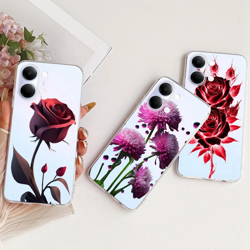 Для Vivo Y05 Y11d 2026 Новый простой стиль Чехол для телефона Для Vivo Y11D Y05 4G Прозрачный ТПУ Мягкий силикон Чехлы