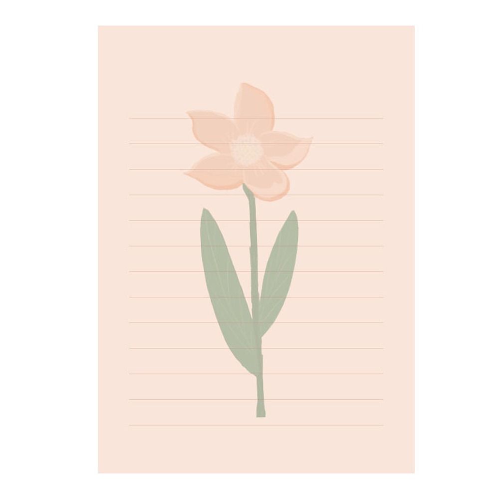 DIY Postcard Floral Envelopes with Stickers Letter Writing Paper Letter Pads Stationery