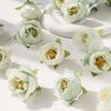 10Pcs Artificial Flowers Wedding Decoration Christmas Garland Home Room Scrapbooking Brooch Diy Gifts Candy Box Fake Silk Peony