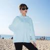 wenhouu outdoor sun-protective shirt for women, detachable black rubber-brimmed sun-protective jacket for men, cooling sun-protective top
