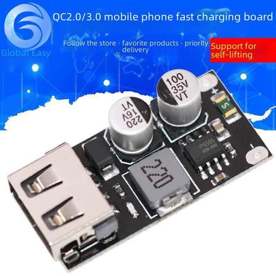 Модуль USB-понижающего напряжения для быстрой зарядки QC3.0: 12 В/24 В до 5 В для автомобилей и мобильных устройств