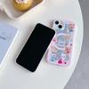 Силиконовый чехол Laser Cute Bear Dog для Xiaomi Redmi Note 12 11 Samsung A54 A24 A14 Oppo A78 A58 A38 Infinix Note 30 Funda Painted Cover Soft TPU Bumper