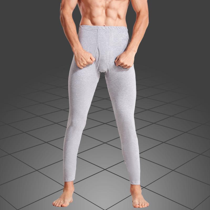 Мужские брюки из хлопчатобумажной шерсти с высокой талией — легкие, свободного кроя, идеально подходят для весны и осени.