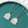 Kids Gift Jewelry Accessories Couple Chain Zinc Zinc Alloy Ghost Key Chain Women Necklace Cartoon Necklace