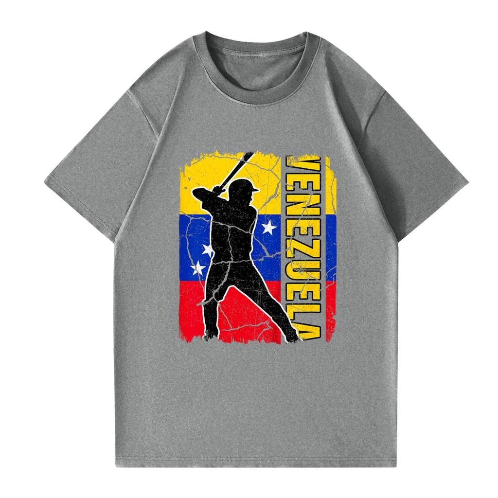 Женская и мужская модная футболка с круглым вырезом, повседневная, с принтом, с коротким рукавом