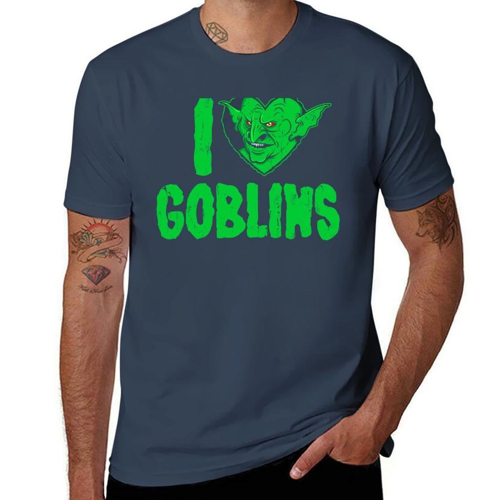 I Heart Goblins Tshirt Breathable Basic Cotton Tshirt