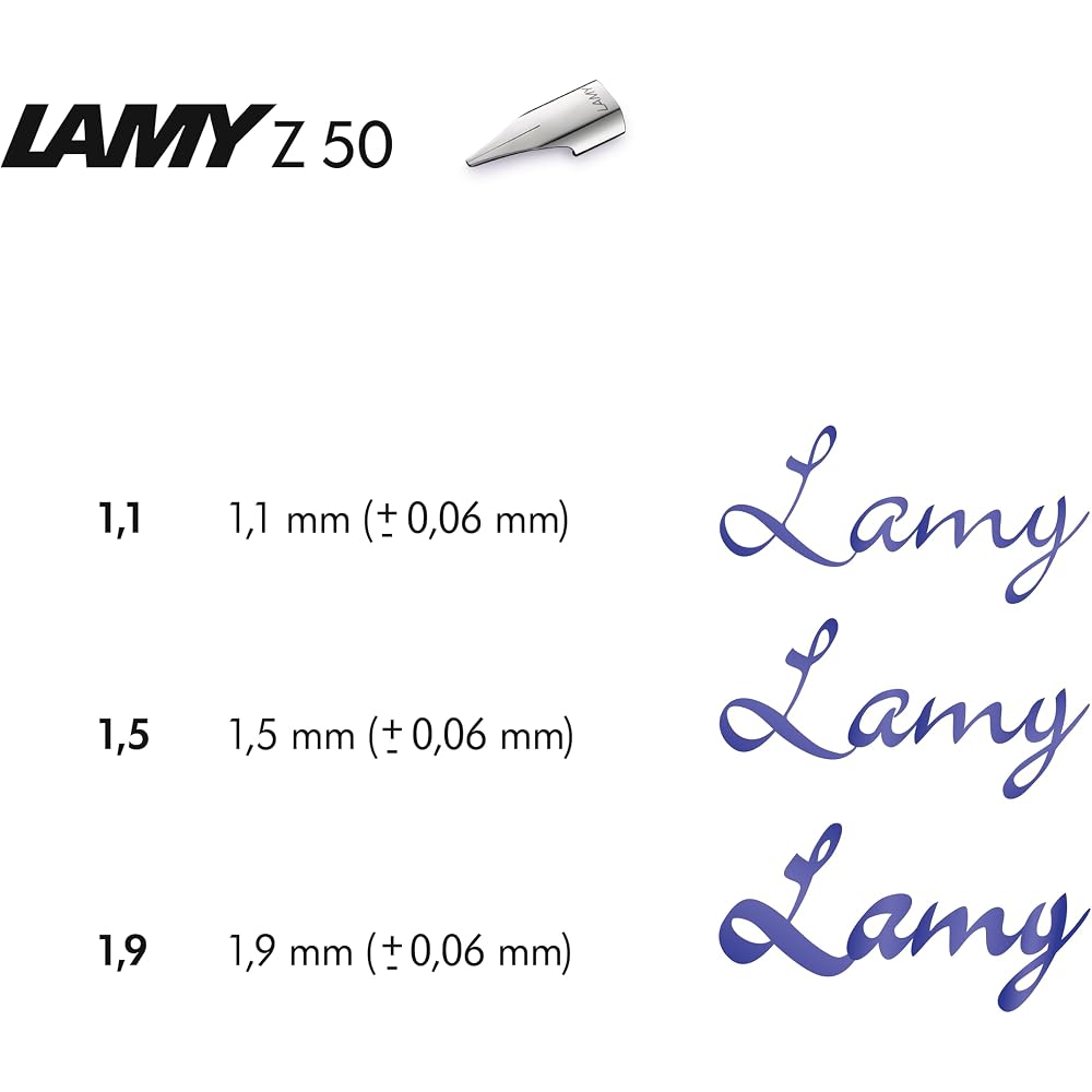 Размер пера для каллиграфии LAMY Joy: 1,9 мм Z50 [Параллельный импорт]
