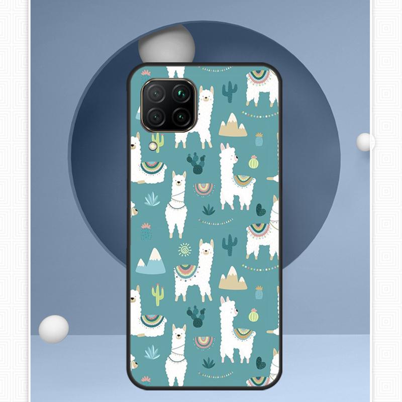 Чехол Lama Llama Alpacas для Huawei Nova Y72 Y90 Y61 Y91 Y60 Y70 12s 12i 11i 8i 9 10 SE P20 P40 Lite P60 P30 Pro