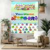 Numberblocks Custom Your Name Wall Decor Tapestry Art For Pet Memorial Birthdaywedding Party Backdrop Family Gift