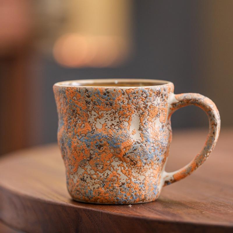 Керамическая кофейная чашка в скандинавском стиле, для послеобеденного чая, для американского латте, для латте, чашка-цветок, креативная кружка, бытовая чашка