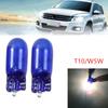 10Pcs T10 W5W 168 Halogen Car Bulbs 12V 5W 6000K Xenon White Instrument Light Reading Light Clearance Signal Lamp Bulbs 7