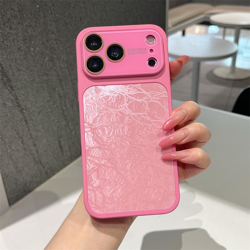Чехол с узором «Ледяные трещины» для iPhone 16 Pro Max и Apple 15, Мгновенно трансформируется для 17 PM, Премиальное ощущение