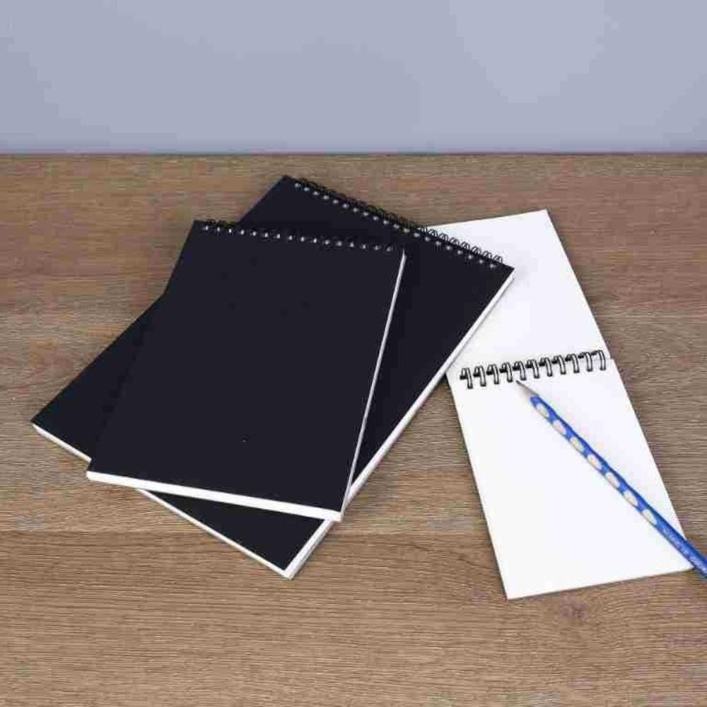 Up Turning Loose-Leaf Sketchbook Taking Notes Sketch Paper Book Convenient Hand Ledger  Office