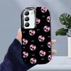 Для OPPO A18 A38 A54 A60 A96 Reno12 F 8T 8Z Vivo V30 V40 Y15s Y22 Y27 Y30 Y36 Love Cherry Design Мягкий силиконовый чехол цвета конфет, противоударный