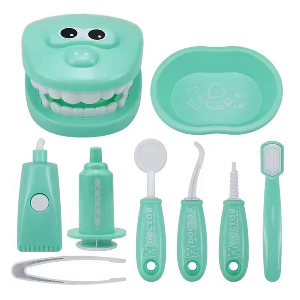 1/9pcs Educational Toys For Children Early Learning Doctors Role Play Kids Intelligence Brushing Tooth Teaching Aids