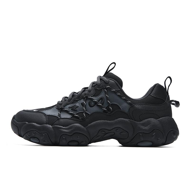 FILA FLUID 6 Abrasion Resistant, Breathable, Lightweight Low top Casual Shoes Men's Black Gray F12M542151FBD