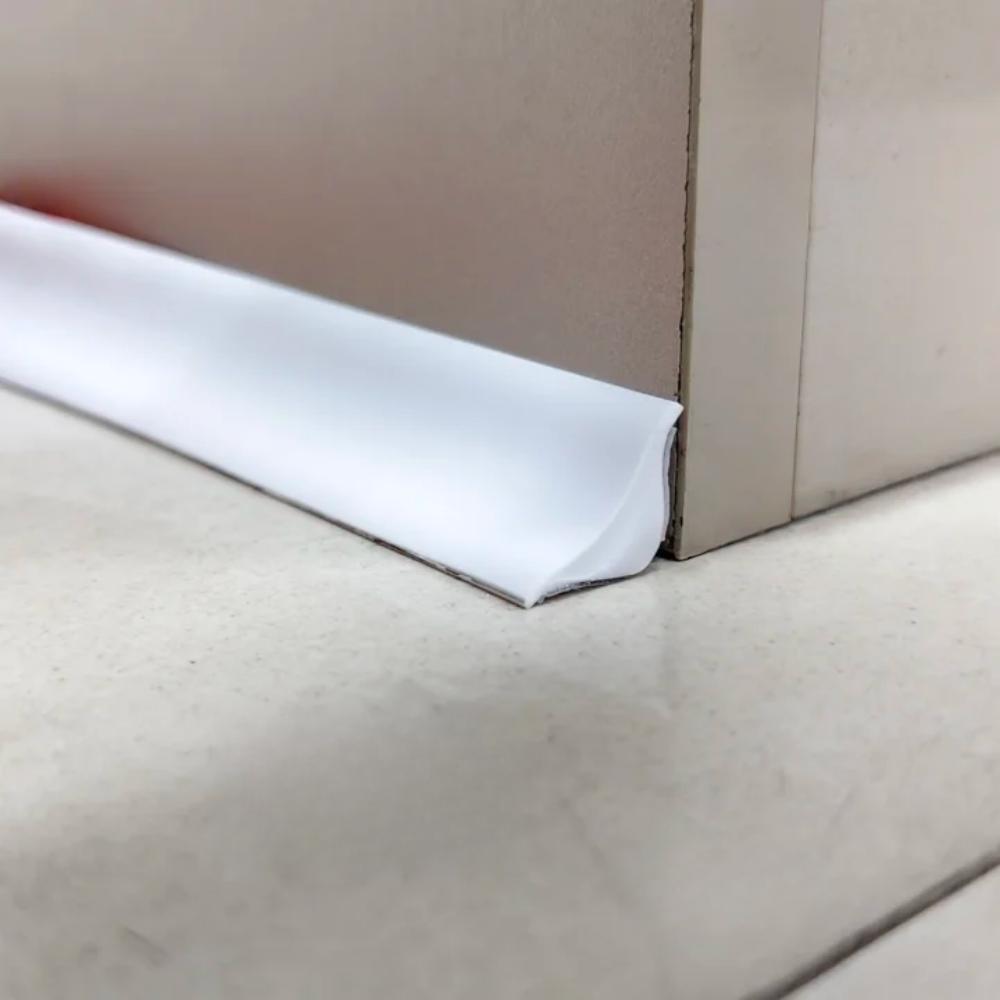 1pc 2mX15mm Self-Adhesive Floor Transition Strip,Wood Grain PVC Flexible Edging TrimWaterproof&Easy Install Door Threshold Strip