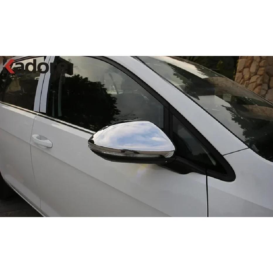 Декоративная накладка на зеркало заднего вида Для Volkswagen VW Golf 7 GTI MK7 2013-2018 Хромированная крышка бокового зеркала заднего вида Автомобильные аксессуары