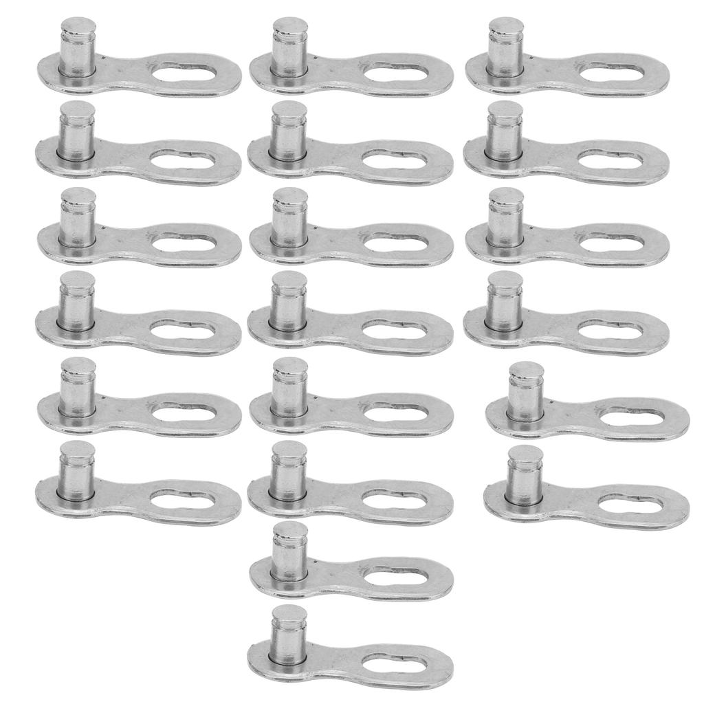 10 Pair 10 Speed Steel Bike Bicycle Chain Missing Link Connector Parts Cycling Accessory Silver