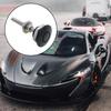 4Pcs Quick Latch Hood P, Universal Aluminum Quick Release Lock Latch Bumper, License Plate Lock Clip For Bumper Hood Or DIY 1.25 Inch(Black)