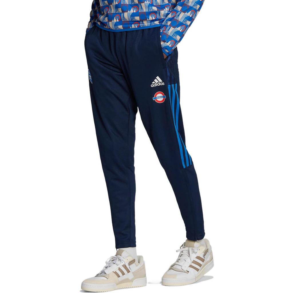 adidas Мужские футбольные спортивные штаны Arsenal Fan Edition, синие HG6235