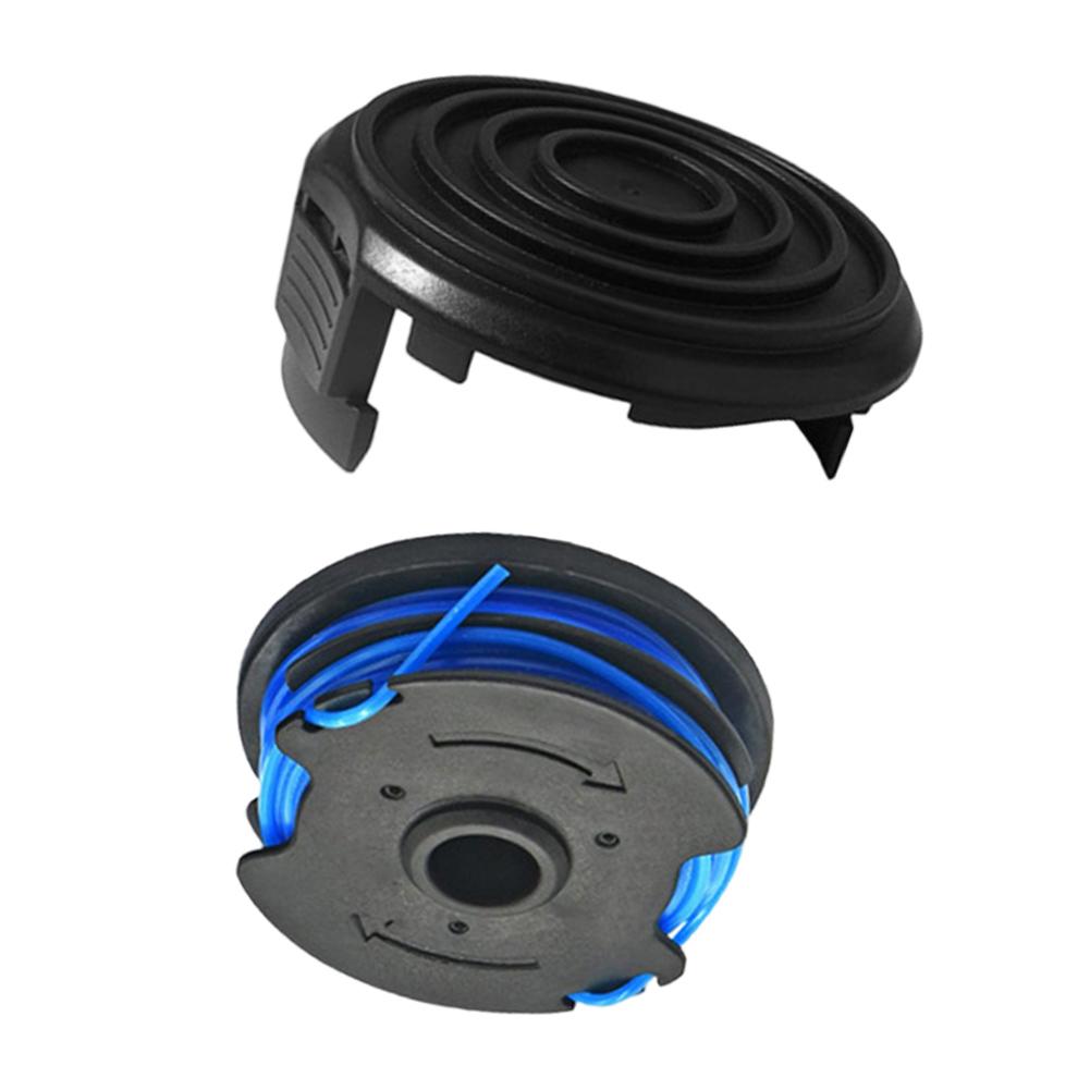Precision Cutting Replacement Spool Set with Covers for Bauer 20115EB Trimmer from For Harbor For Freight Easy to Use