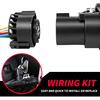 7 Pin Trailer Wiring Harness Kit, Trailer Tow Hitch Wiring Harness Plug Connector Kit, Truck Plug for Ford F-150 F-250 F-350 GM Chevy Dodge Ram,7