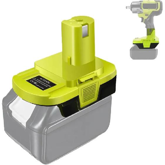 Переходник для аккумулятора MT20RNL Использовать для инструментов Ryobi 18 В Преобразует для литий-ионного аккумулятора Makita 18 В в для литий-ионного аккумулятора Ryobi 18 В
