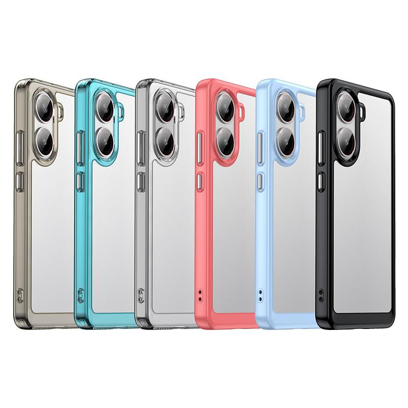 Для чехла Xiaomi Poco X7 Pro Чехол Poco X7 5G TPU Бортик Акриловая Задняя Панель Бампер Защитные Чехлы для Телефона На Poco X7 Pro Funda