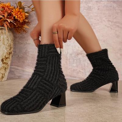 Дизайнерские женские осенние женские ботильоны зеленого цвета с острым носком, римские короткие ботинки из денима, сексуальные ботильоны на квадратном каблуке с боковой молнией