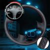 Customized Car Steering Wheel Cover For Mazda MX-5 MX5 Miata NB 1998-2005 RX-7 1999-2002 Car Accessories Hand-sewn Steering Wrap