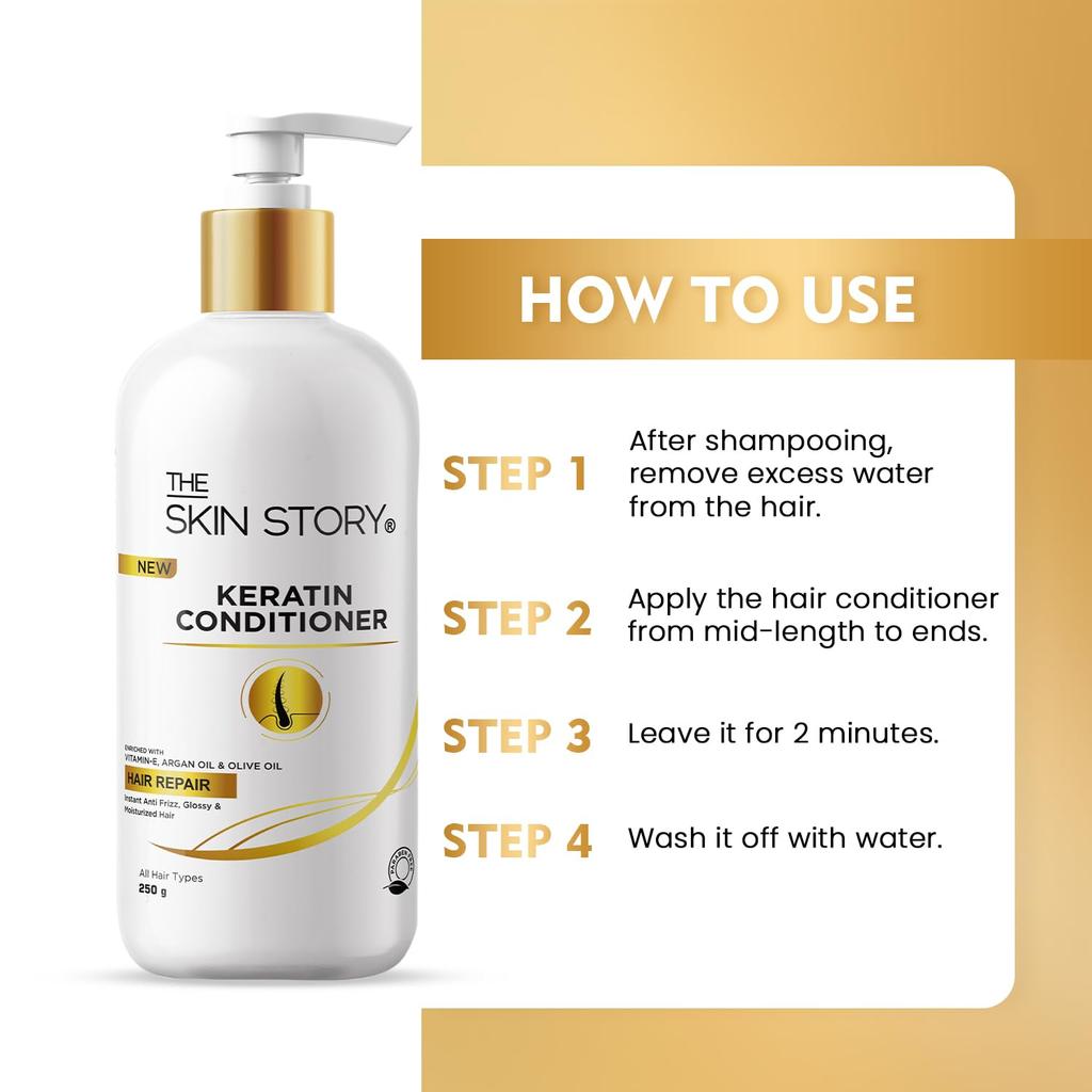Кондиционер для нормальных волос The Skin Story Keratin Smooth 250 г