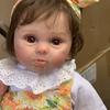 Like Real 20 Inch 55 CM 3D-Paint With Visible Veins Soft Silicone Reborn Baby Doll Toy Alive Kids Boneca Art Bebe