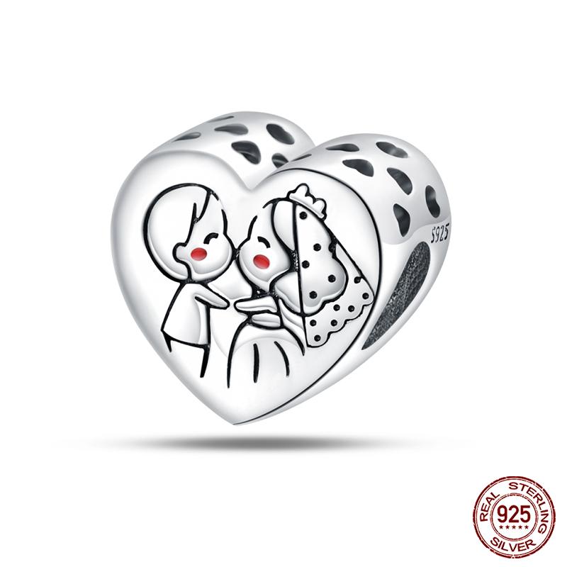 Оригинальные бусины-шармы серии Magic Color Chameleon Luminous из стерлингового серебра 925 пробы, подходящие для браслета, сделай сам, ювелирные изделия, подарки