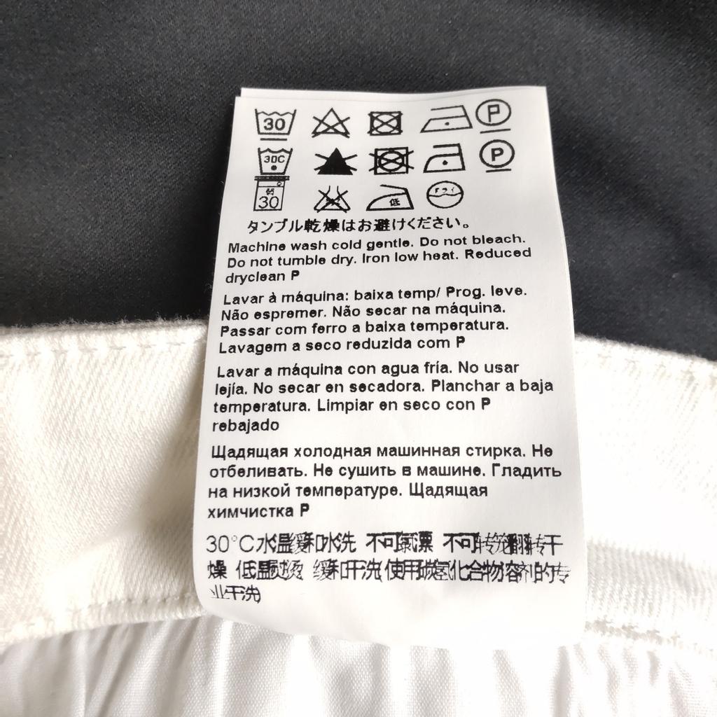 НОВЫЕ С биркой Неношеные Брюки Клеш ESCADA 36 Женские S-M Вставка 78см Белый Деним Низ(ИСПОЛЬЗОВАЛ)