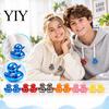 Аксессуар для шнурка толстовки, набор из 12 шт. подвесок-уточек, шнурок с декоративным наконечником, большое отверстие, декоративные бусины для шнурка, набор аксессуаров для DIY