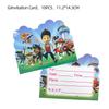 PAW Patrol Birthday Party Decoration New Version Balloon Set Disposable Tableware Kid Event Supplies Banner Backdrop Gift