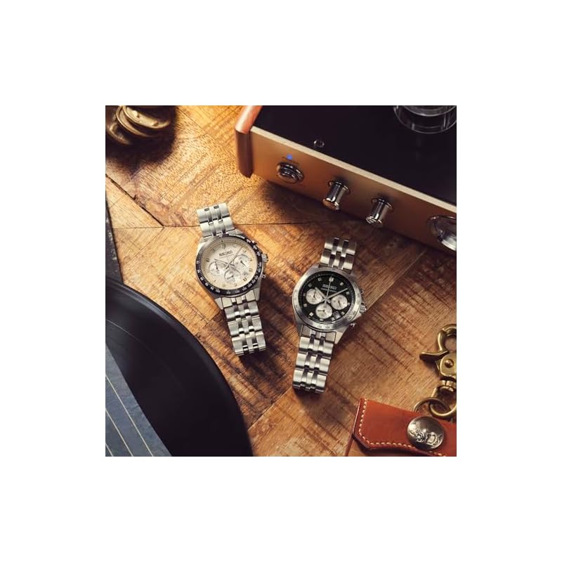 [Часы Seiko] SEIKO SELECTION SBTR047 Серия S Мужские часы, Кварцевые с батарейным питанием, Функция секундомера, Тахиметр, Календарь даты, Дизайн NEO VINTAGE,