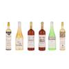 1:12 Dollhouse Plastic Wine Bottles Model Miniature Bar Drink Decoration Accessory6pcs