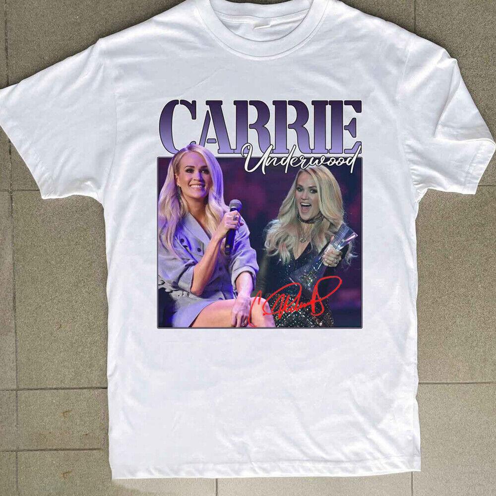 New Rare Carrie Underwood Tour T-Shirt Rare Unisex S-4XL Shirt THAEB483