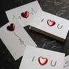 Cards Valentines Day Gift Love Postcard Wedding Invitation Greeting Cards Anniversary For Her Valentines Day Card Party Supplies