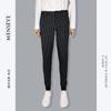 Menseye Menseye Thread Autumn New Cropped Casual Pants