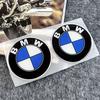 IQJD2 Car Steering Wheel Stickers Motorcycle Body Hub Decorative Sticker For BMW M Power Performance For BMW 50th Auto Car Accessory