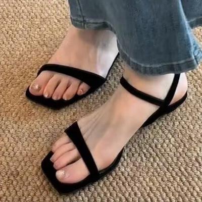 Женские сандалии балетки повседневные туфли удобные для ходьбы женские тапочки летний тренд 2025 дизайнерские элегантные zapatillas de mujer