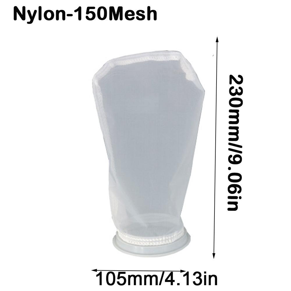Marine Filtration Aquarium Filter Socks Bag PP Nylon Filter Bag Fish Tank Filtration System