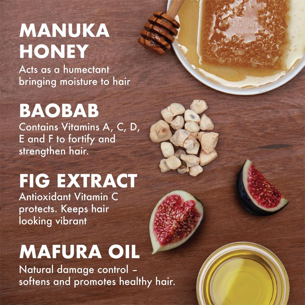 Кондиционер для интенсивного увлажнения Shea Moisture Manuka Honey Mafura Oil для мужчин и женщин, 13 унций. Кондиционер и
