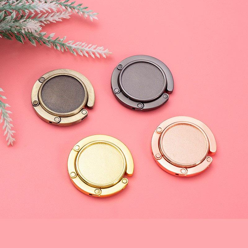 Fashion Bag Holder Handbag Hanger Folding Hook Holder Portable Key Rack Table Hook Hardware Travel Outdoor Storage Hanger